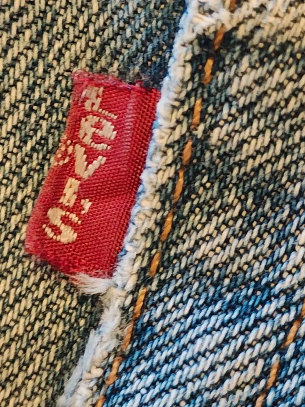 Levi's Premium Denim 518 Superlow 100 percent cotton Made in USA Vintage 2001